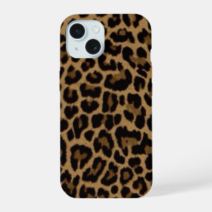 Trendy Luipaardprint iPhone Hoesje – Stijlvol Dier 15 Case