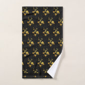 Trendy Luxe Elegant Bloemen Collectie Bad Handdoek (Handdoek)