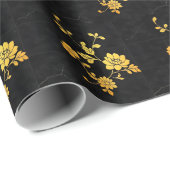 Trendy Luxe Elegant Bloemen Collectie Cadeaupapier (Rol Hoek)