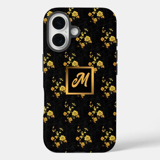 Trendy Luxe Elegant Bloemen Collectie Case-Mate iPhone Case (Achterkant)