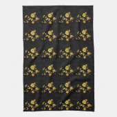 Trendy Luxe Elegant Bloemen Collectie Theedoek (Verticaal)