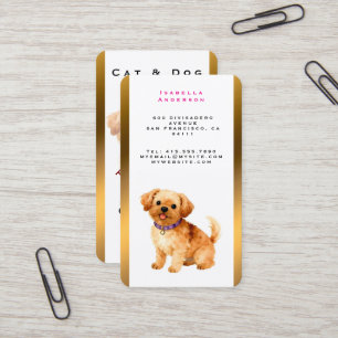 Trendy Luxe Verzorging Hond Persoonlijke Collectie Visitekaartje