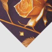 Trendy Luxury Gold Boho Roos Collectie Tissuepapier (Detail)