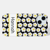 Trendy Madeliefjes Patroon Case-Mate iPhone Case (Achterkant (horizontaal))