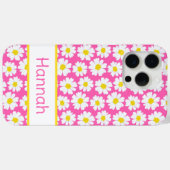 Trendy Madeliefjespatroon Case-Mate iPhone Case (Achterkant (horizontaal))