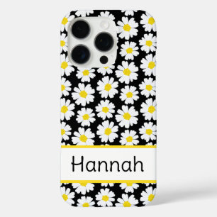 Trendy Madeliefjespatroon iPhone 16 Pro Hoesje