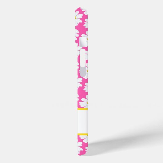 Trendy madeliefjespatroon Case-Mate iPhone case (Achterkant / Links)