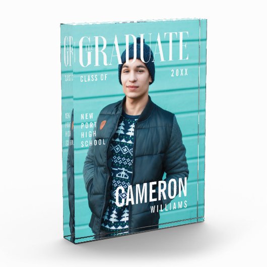 Trendy Magazine Hoesje Geïnspireerd Afstuderen Fot Fotoblokken (Links)