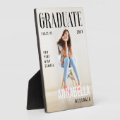 Trendy Magazine Hoesje Geïnspireerd Afstuderen Fot Fotoplaat (Zijkant)