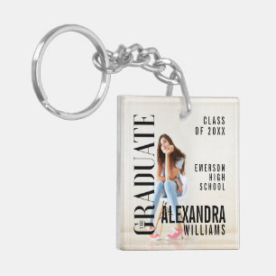 Trendy Magazine Hoesje Geïnspireerd Afstuderen Sl Sleutelhanger