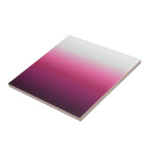 trendy magenta maroon marsala burgundy ombre tegeltje (Zijkant)