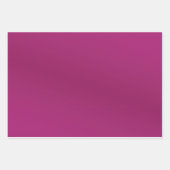 Trendy Magenta Roze, Zwart & Wit Gestreept Inpakpapier Vel (Voorkant 2)