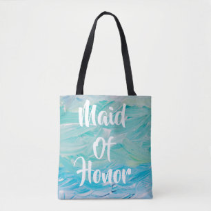 Trendy Maid of Honor Tote Bag