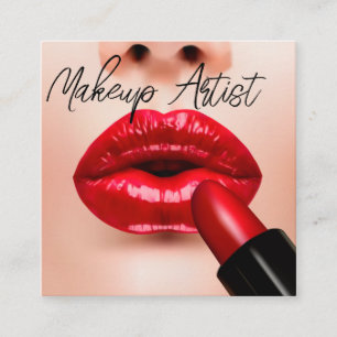 Trendy Makeup Artiest Mode Visitekaartjes