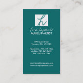 Trendy Makeup Artiest Visitekaartjes (Achterkant)