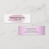Trendy Makeup Artist Mini Visitekaartje (Voorkant / Achterkant)
