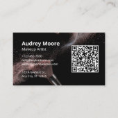 Trendy Makeup Artist Visitekaartje (Voorkant)