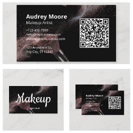 Trendy Makeup Artist Visitekaartje