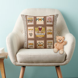 Trendy Mama! Op maat gemaakte luipaardprint moeder Kussen