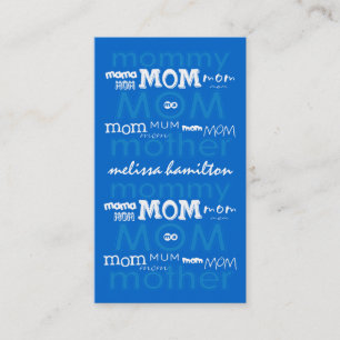 Trendy mammie Calling Cards Contactkaartje