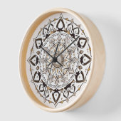 Trendy Mandala Boho Spiritueel uurwerk (Hoek)