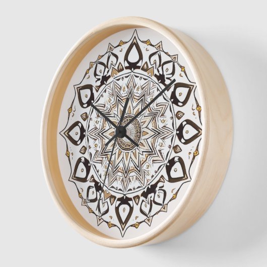 Trendy Mandala Boho Spiritueel uurwerk (Hoek)