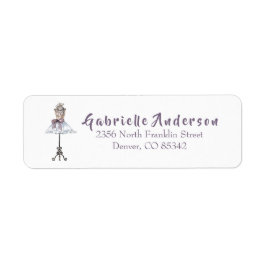 Trendy mannequin met Tutu Etiket