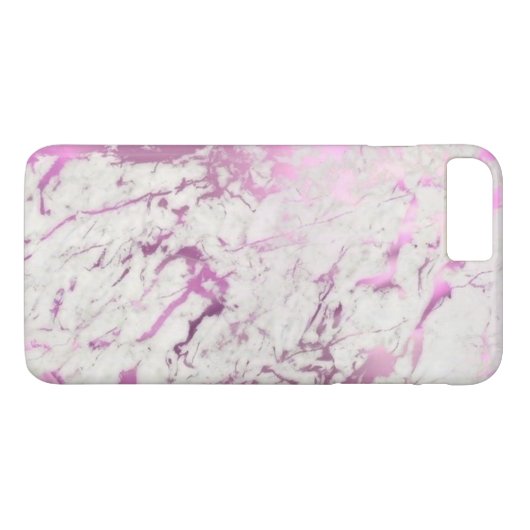 Trendy Marble Design iPhone Case (Achterkant (Horizontaal))