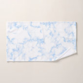 Trendy Marble Stone Design met naam Bad Handdoek (Handdoek)