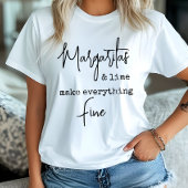 Trendy Margaritas en Limoen maken alles prima T-shirt