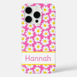 Trendy Margriet Patroon iPhone 16 Pro Hoesje