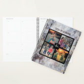 Trendy marmer foto collage persoonlijk planner (Display)
