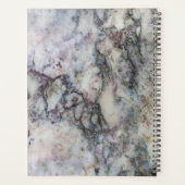 Trendy marmer foto collage persoonlijk planner (Achterkant)