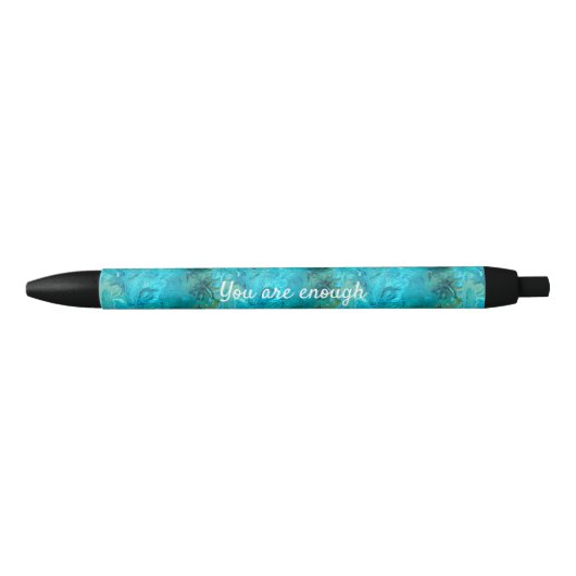 trendy marmer nautical design gift zwarte inkt pen (Voorkant)