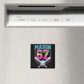 Trendy Mason 67 Mem Ice Cream Drip Baseball Birthd Magneet (Insitu (Vaatwasser))