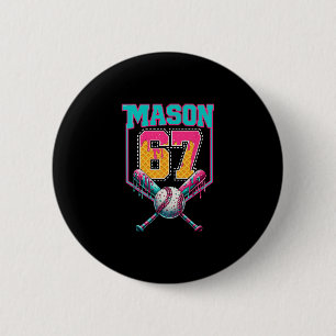 Trendy Mason 67 Mem Ijs Drip Verkoop Verjaardag C Ronde Button 5,7 Cm