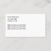 Trendy Massage Beauty Spa Visitekaartjes (Achterkant)