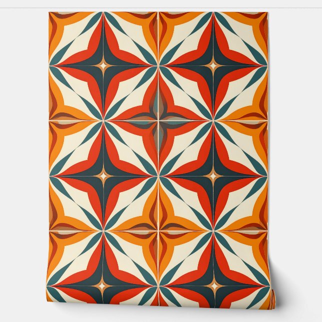 Trendy Maximalistische Muurdecoratie Behang (Afrollen)