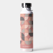 Trendy MCM Half-moonpatroon met blote naam Waterfles (Links)