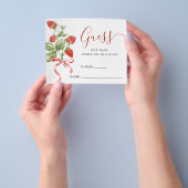 Trendy Meadow Strawberry Gissen Hoeveel Game Kaart (Hand)