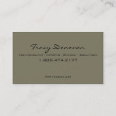 Trendy Media Consultant Designer "Quartz" | mos Visitekaartje (Achterkant)