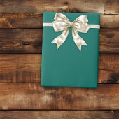 Trendy Medium Blauw Groen Inpakpapier