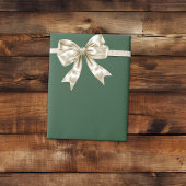 Trendy Medium Donkere Kerst Groene Wrapping Paper Cadeaupapier