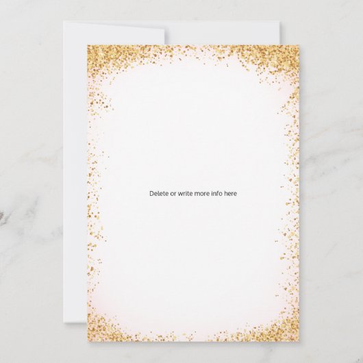 Trendy meisje 13e verjaardag kaart (Achterkant)