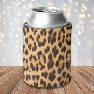 trendy meisjesachtig chic wilde safari luipaardpri blikjeskoeler