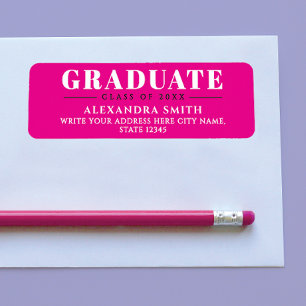 Trendy Meisjesachtig Roze Witte Formele School Afs Etiket