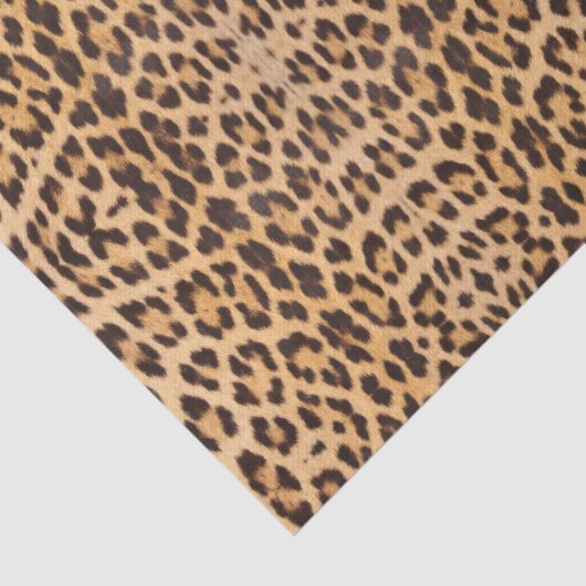 trendy meisjesachtige chic wilde safari luipaardpr tissuepapier (Detail)