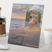 Trendy Memorial Funeral Sunset Pedestal Sign Reclamebord Met Voetstuk (Insitu)