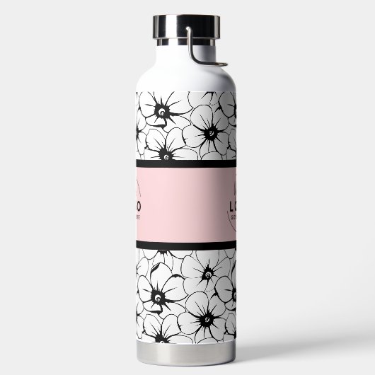 Trendy merk Business Logo Waterfles (Links)