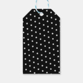 Trendy Merry & Bright Foto Kerstmis Cadeaulabel (Achterkant)